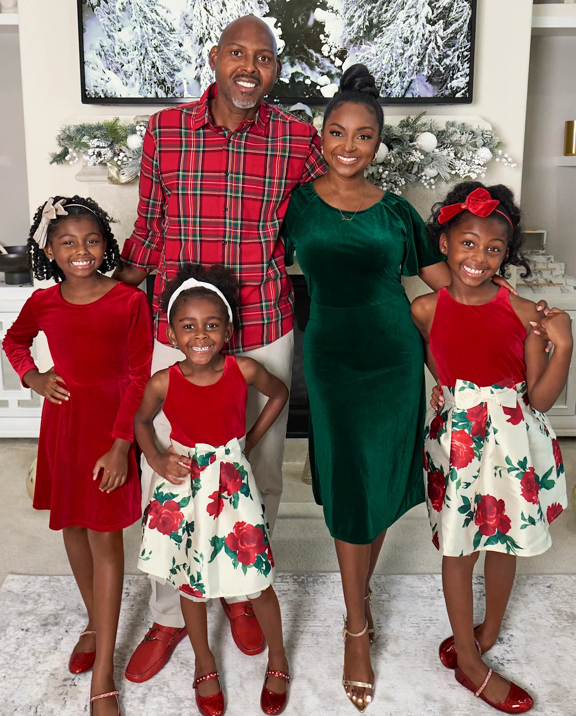 Coordinating Family Outfits - Floral Holiday Collection | The Children's Place
