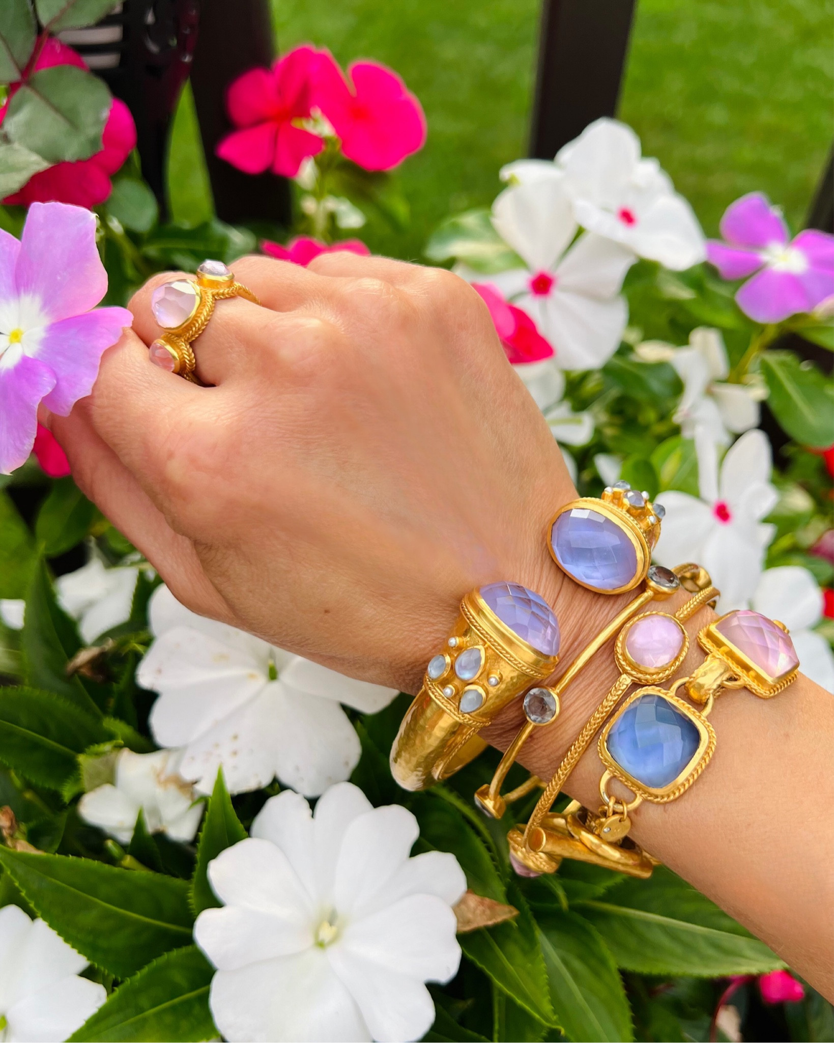 Julie Vos Cannes Cuff 💙💜 Hello Spring

#LTKSeasonal #LTKSpringSale #LTKstyletip
