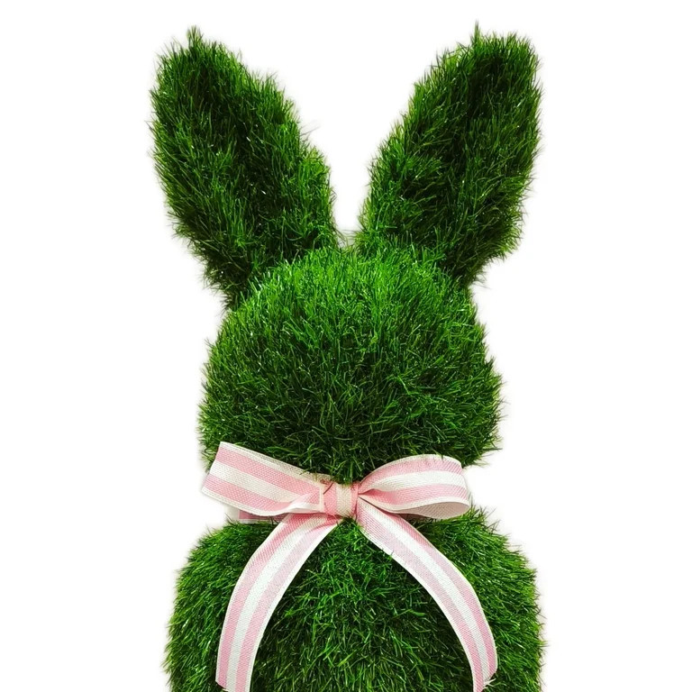 Artificial Bunny Topiary Decoration, 35.5", Easter by Way To Celebrate | Walmart (US)