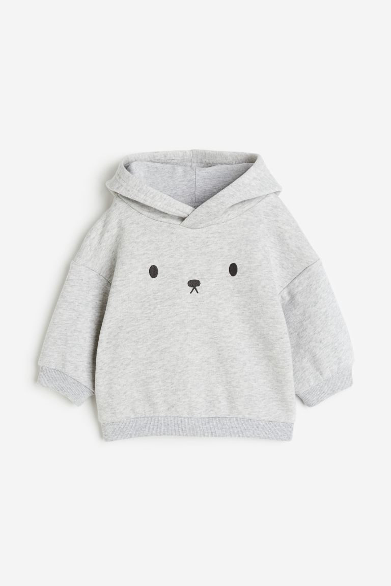 Ear-detail hoodie | H&M (UK, MY, IN, SG, PH, TW, HK)