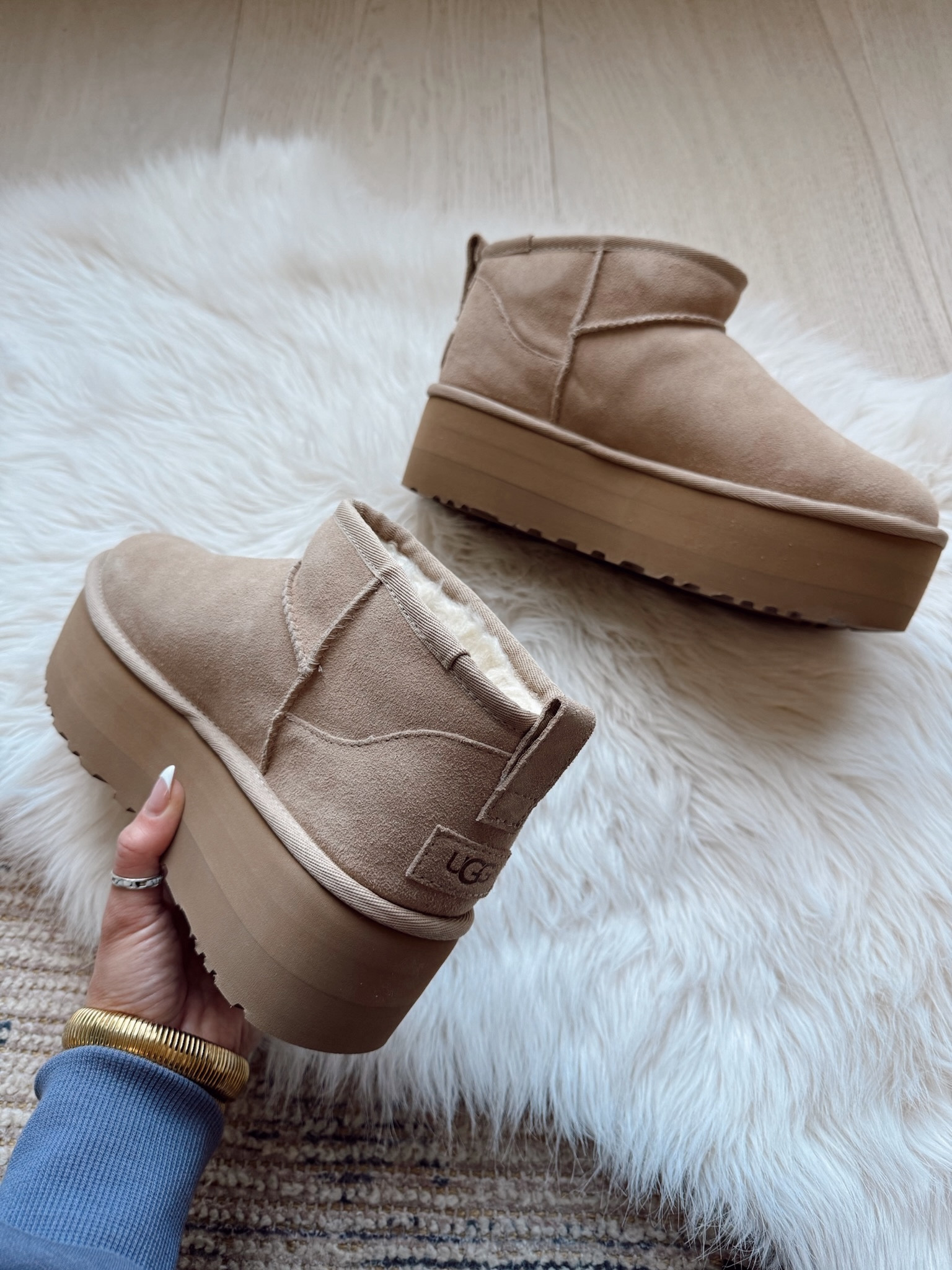 Found these viral platform Ugg boots fully in stock here! 

#LTKShoeCrush #LTKStyleTip