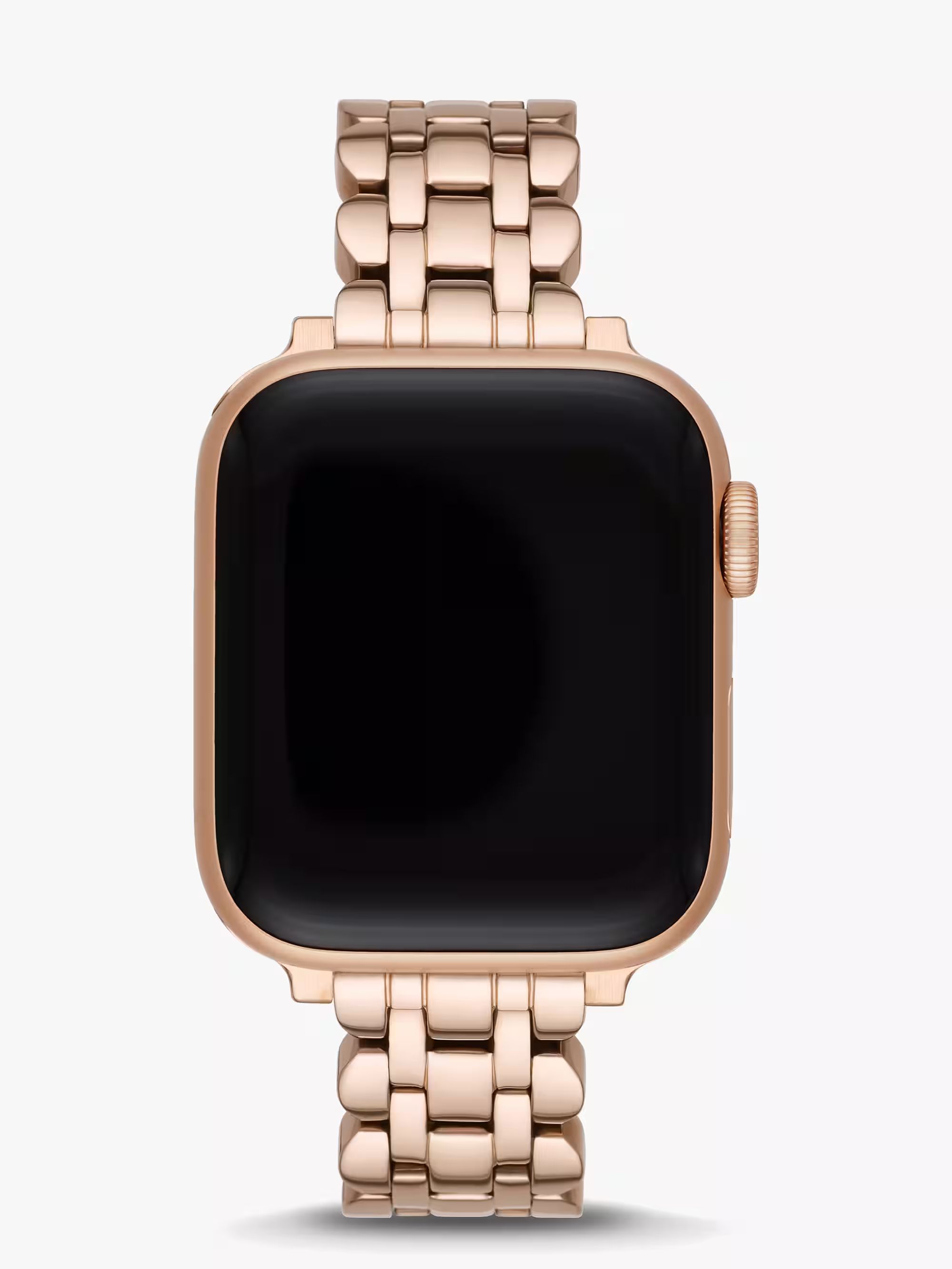 rose gold-tone stainless steel 38/40mm scallop bracelet band for apple watch® | Kate Spade (US)