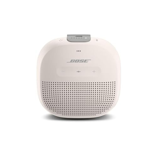 Bose SoundLink Micro Bluetooth Speaker: Small Portable Waterproof Speaker with Microphone, White Smoke | Amazon (US)