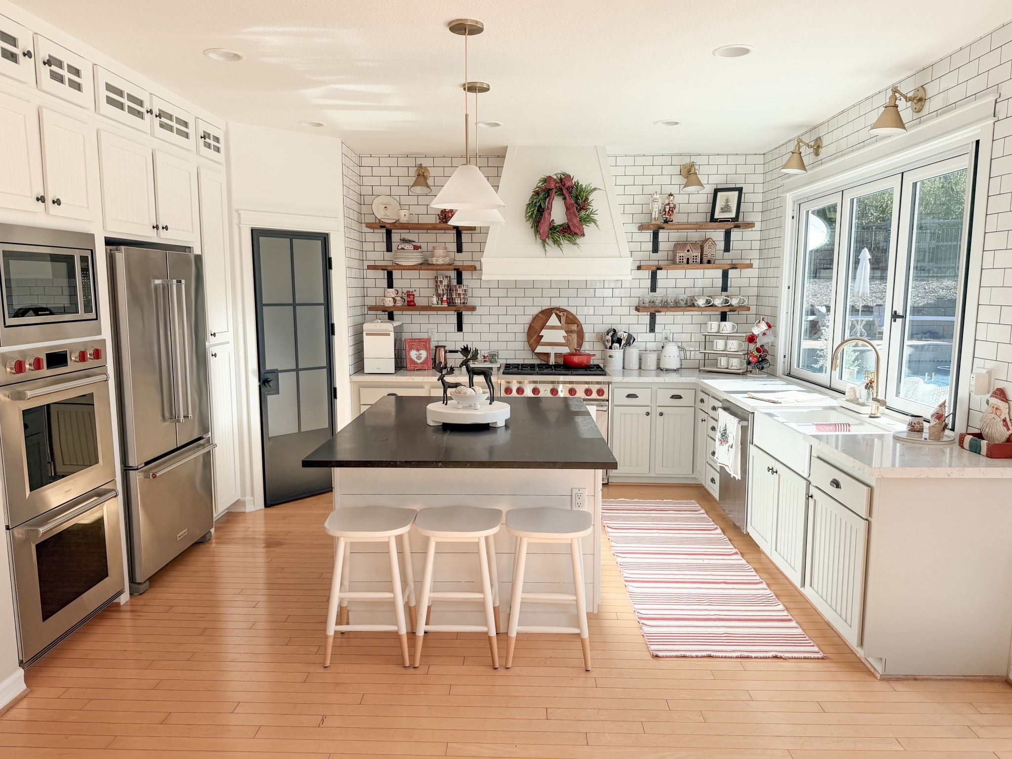 How to decorate your kitchen for the holidays using a festive and nostalgic theme 🎄. 

#LTKSeasonal #LTKHome #LTKHoliday