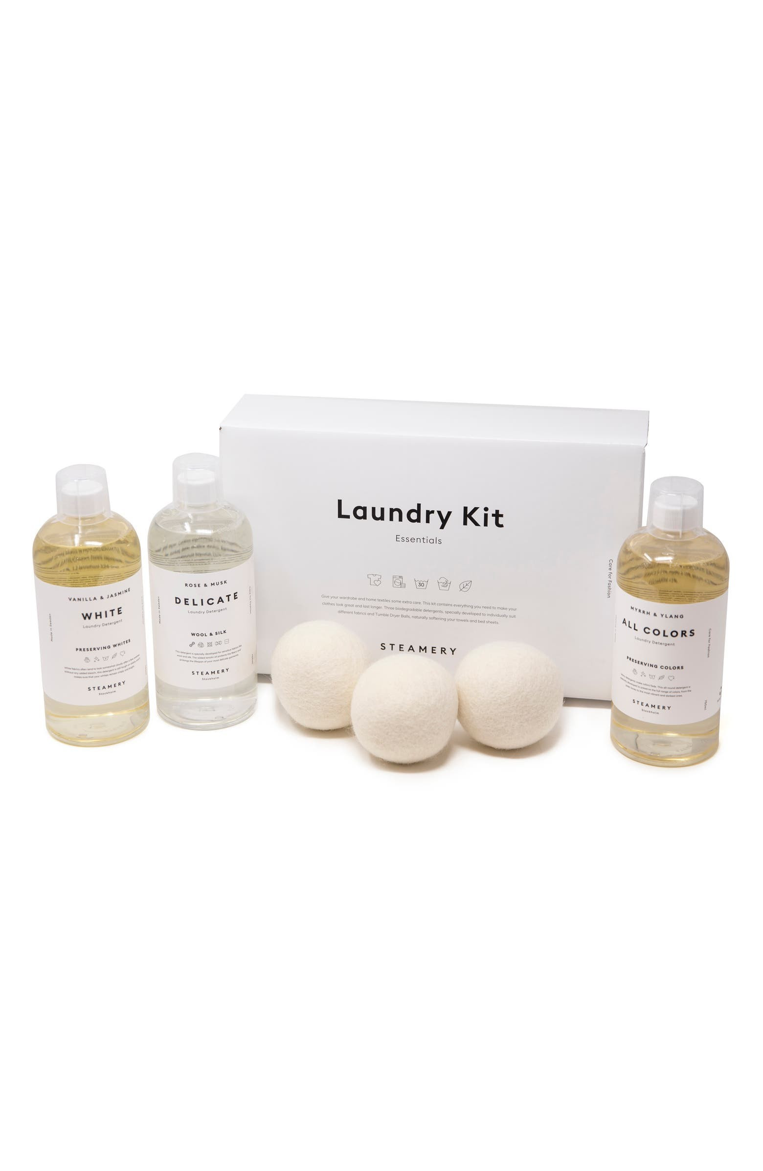 Laundry Essentials Detergent & Dryer Ball Kit | Nordstrom
