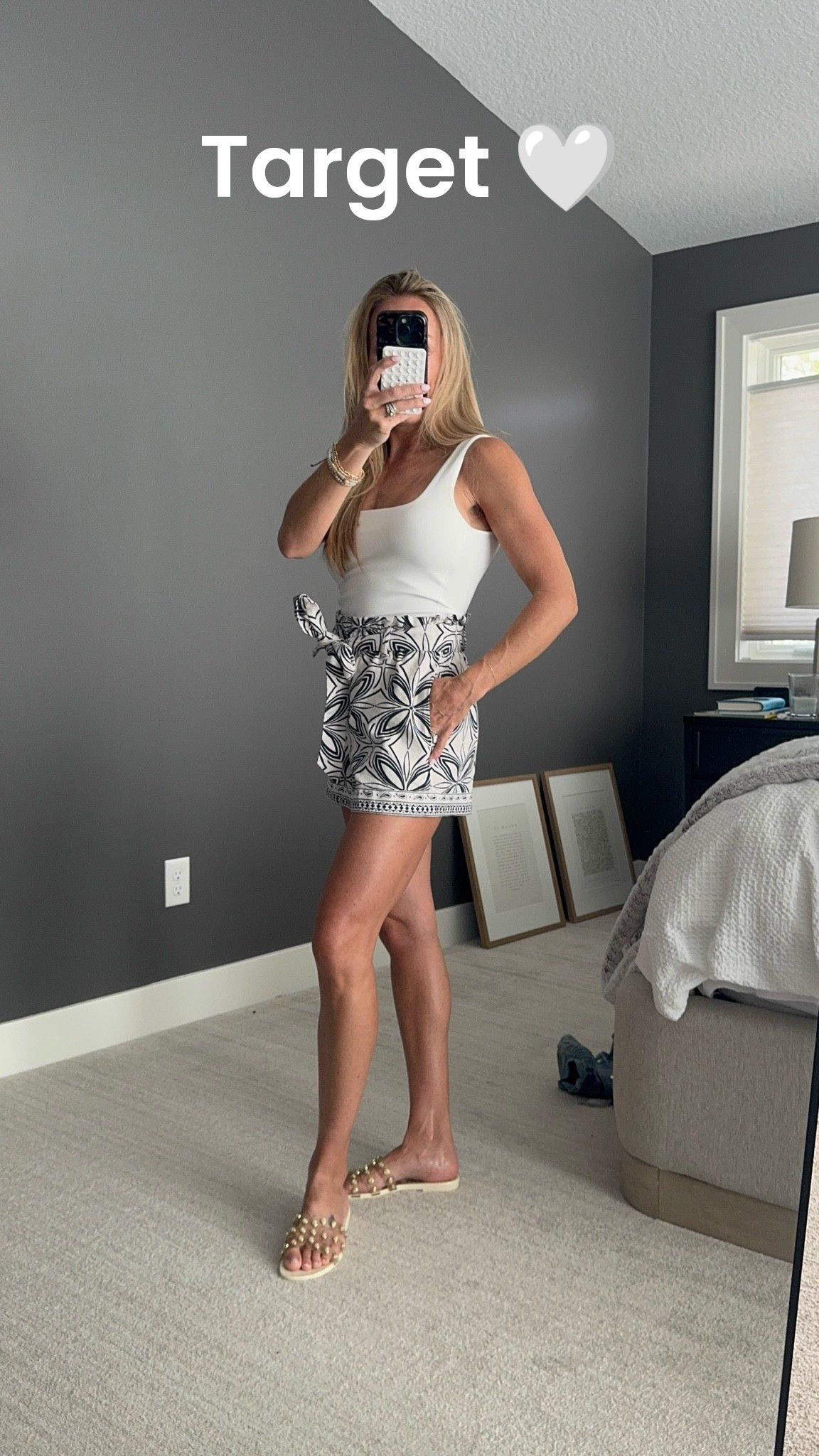 I love this target outfit! It feels so elevated for summer. The shorts are super comfy. I’m wearing an extra small and I’m normally around a 25 or 26 so they are true to size.  The bodysuits are buttery smooth! 10 out of 10 recommend

#LTKootd #LTKmomlife #LTKOver40