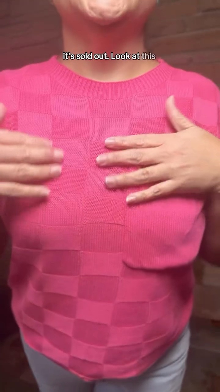 Love an elevated basic top. The knit checked pattern gives it that extra oomph factor. I’m 38” across my bust and 5’1”. #WomensFashion #PetiteFashion #CuteUniqueTops #WorthItWhenImStyled #KnitTop Thank you to @shewin.official for sending me this top.

#LTKMidsize #LTKPetite #LTKootd