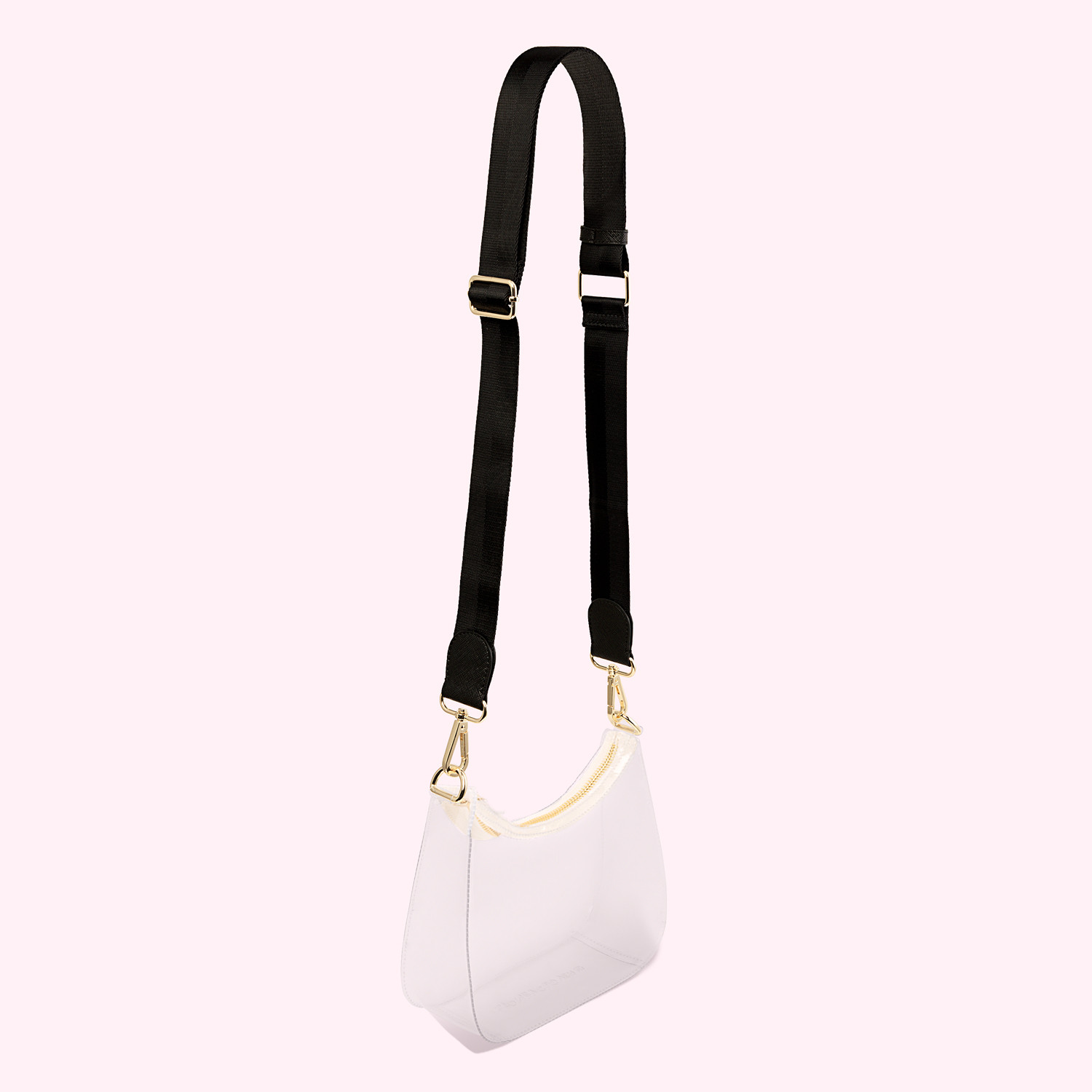 Clear Curved Crossbody Bag | Stoney Clover Lane | Stoney Clover Lane
