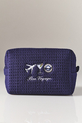 Abbode Waffle Cosmetic Bag | Anthropologie (US)