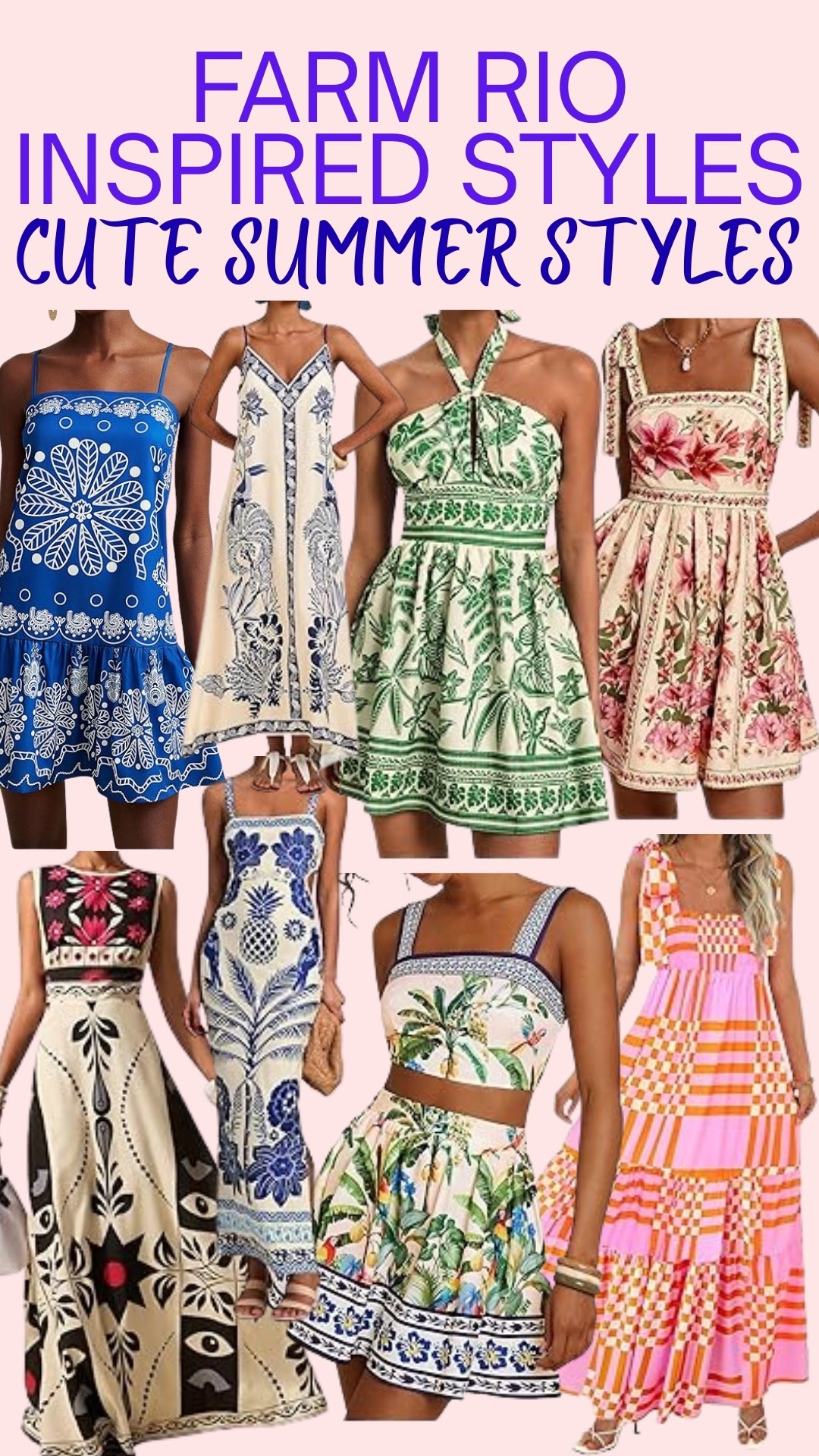 Farm Rio inspired styles

#LTKootd