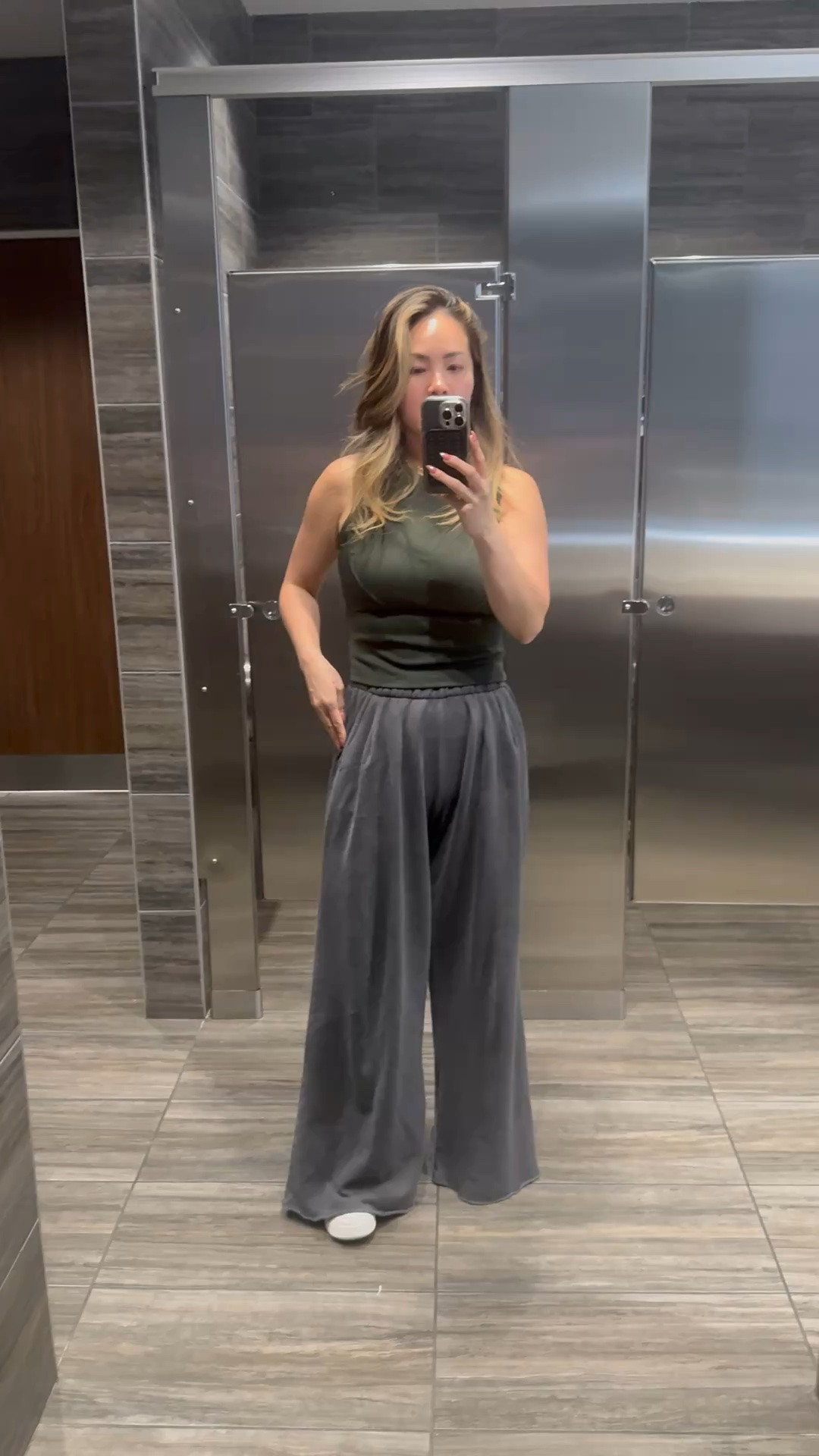Aerie pants on sale!! Super comfy and very flattering!! I’m wearing an XS for sizing, I do feel they run a little big but depending on color also.. I was a S in the blue and XS in this charcoal.

#LTKdayinmylife #LTKfitnessgoals #LTKmomlife