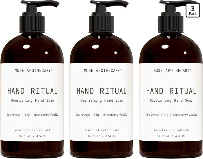 Muse Apothecary Hand Ritual - Aromatic and Nourishing Hand Soap, Infused with Aromatherapy Essent... | Amazon (US)