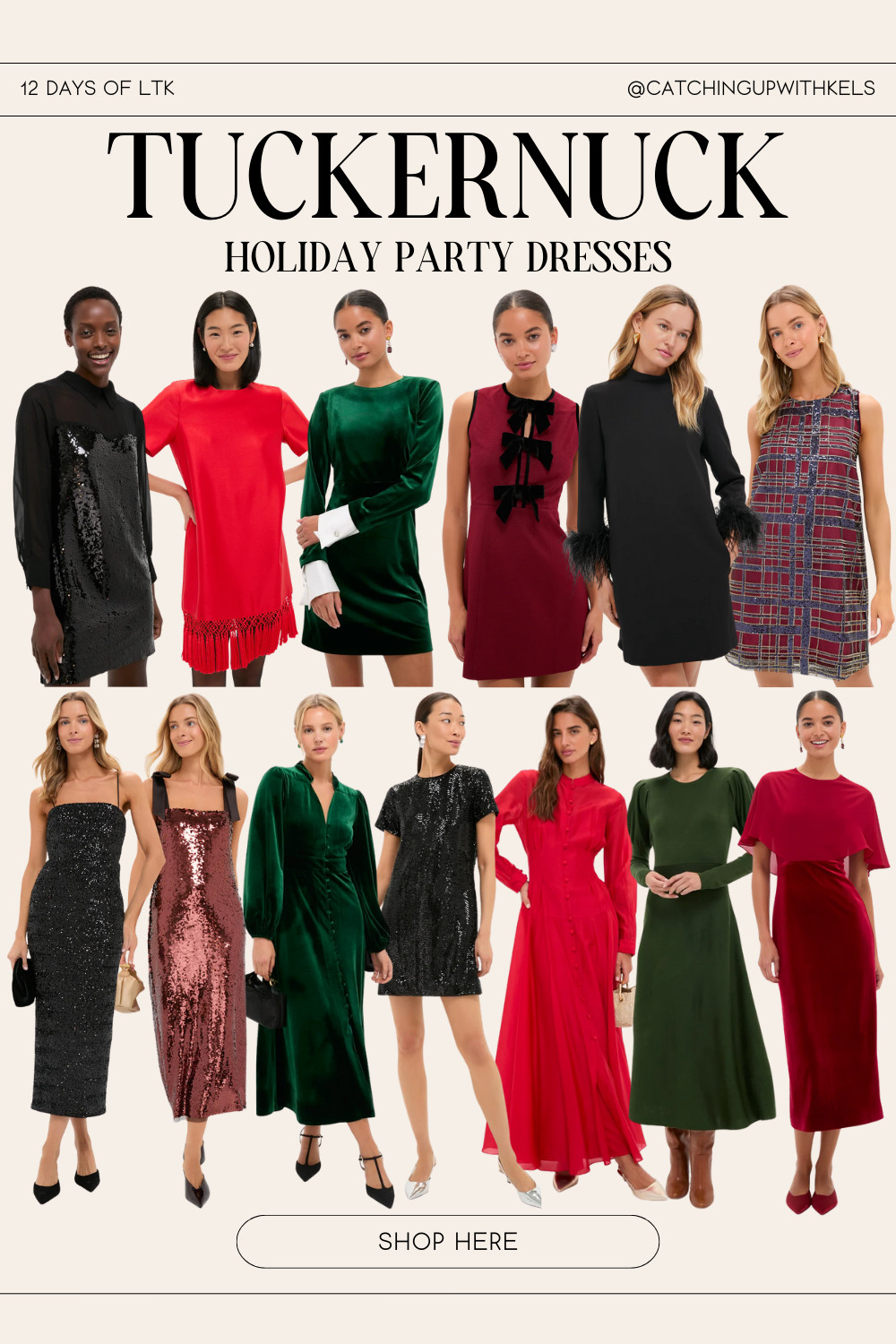 12 Days of LTK — Day 10! Today’s all about Tuckernuck holiday party dresses!
The perfect pieces to slay every festive event!  

 #LTKHoliday #LTKootd #LTKSeasonal