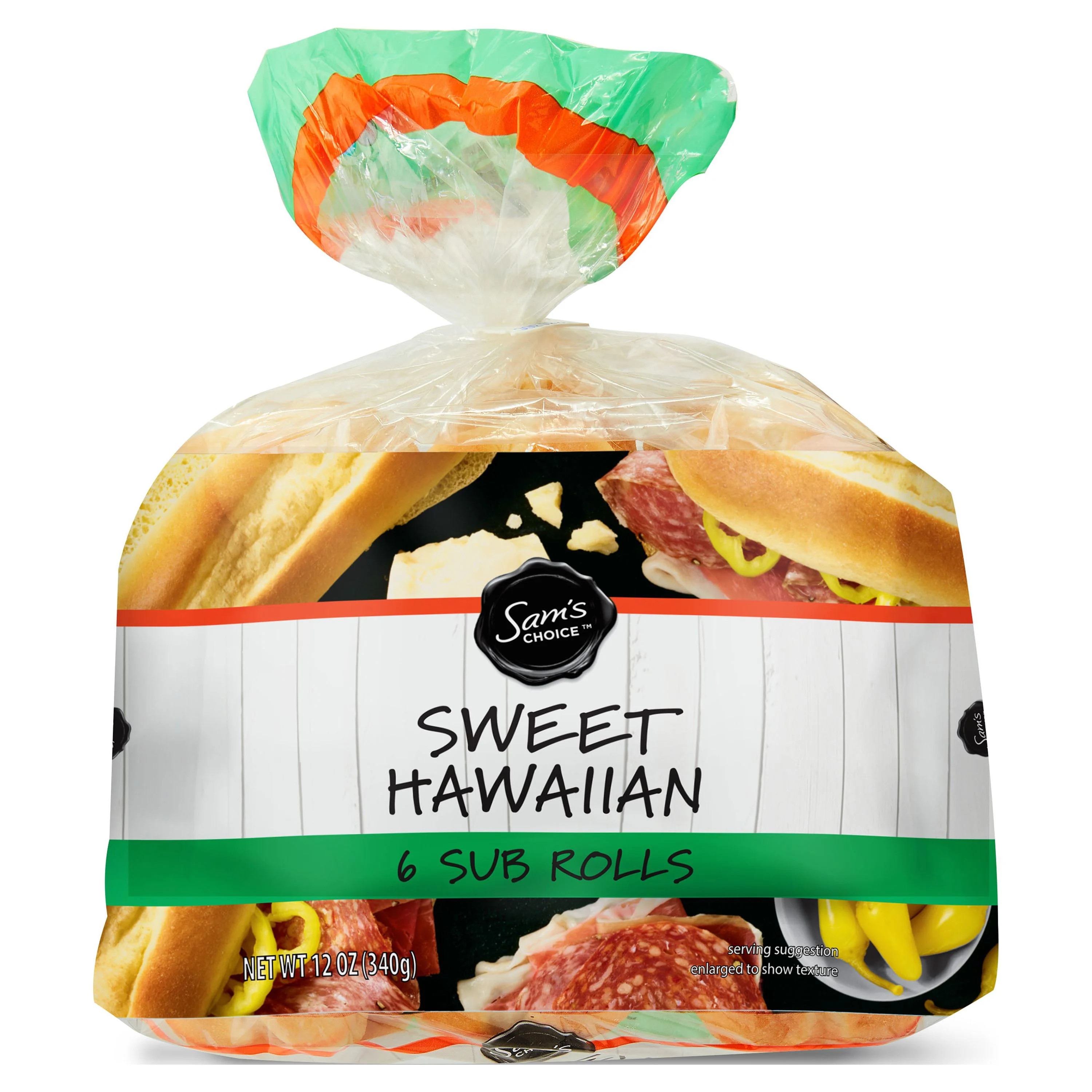 Sam's Choice Sweet Hawaiian Sub Rolls, 12 oz, 6 Count | Walmart (US)