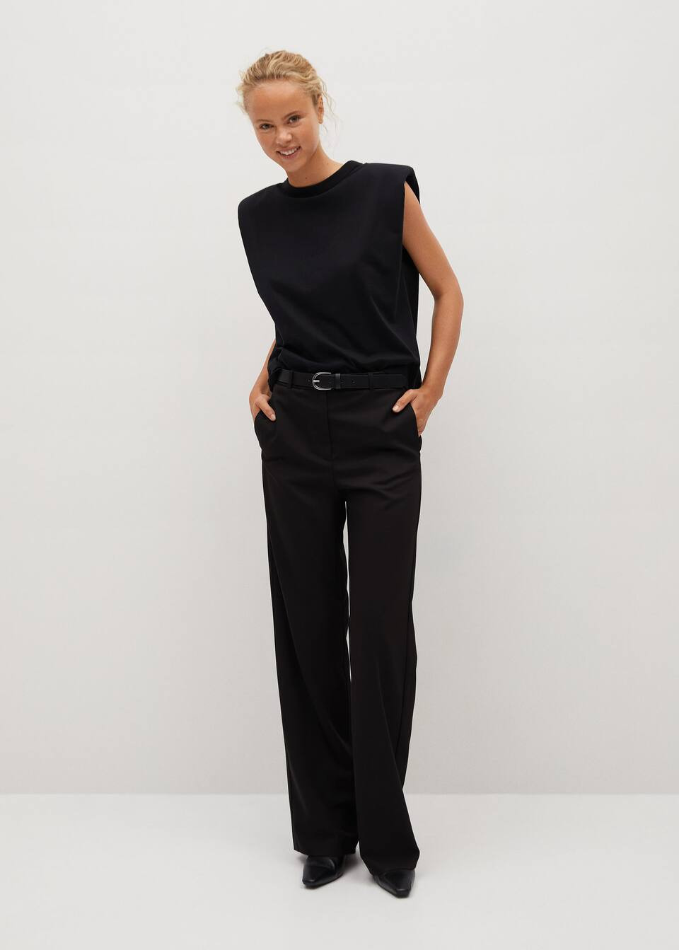 Flowy suit pants | MANGO (US)