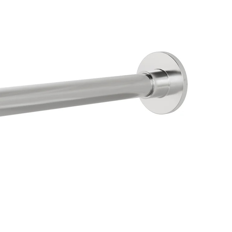 Better Homes & Gardens Rustproof 43” - 72” Modern Adjustable Tension Shower Curtain Rod, Nick... | Walmart (US)