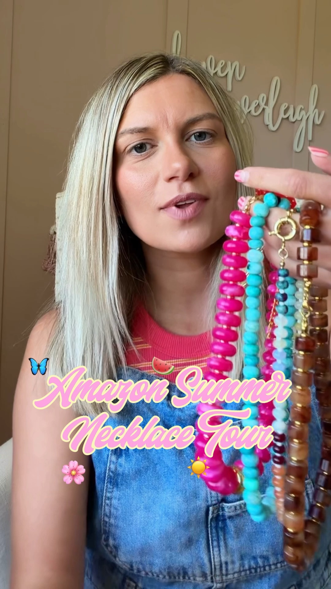 Amazon beaded necklaces 
Colorful necklaces 
Bright necklaces 
Amazon style 
Summer fashion

#LTKgrwm #LTKmomlife #LTKootd