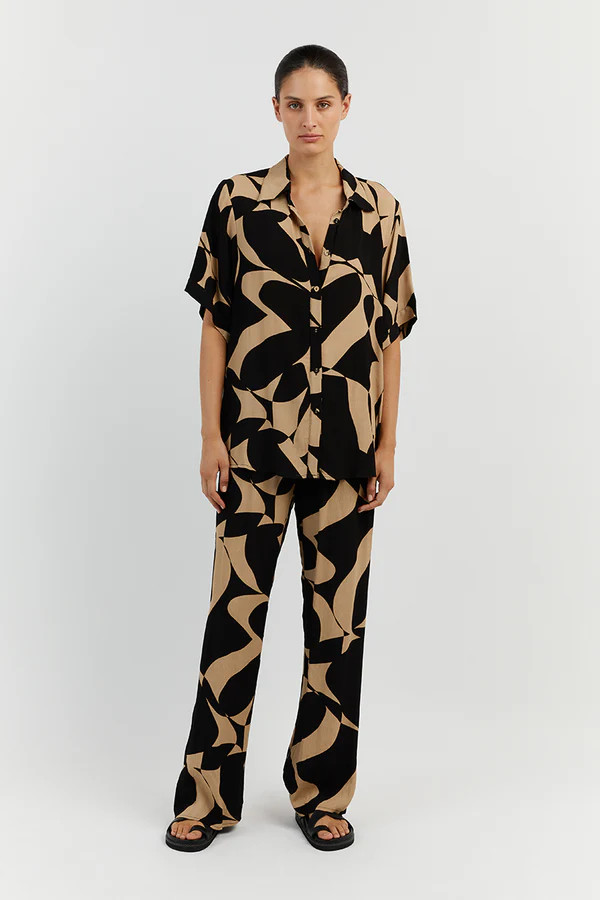 MAPLE CAMEL VACATION SHIRT | DISSH