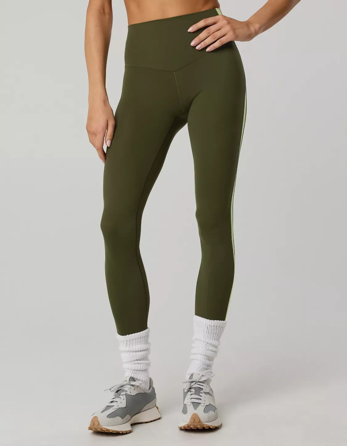 OFFLINE By Aerie Real Me XTRA High Waisted Colorblock Legging | Aerie