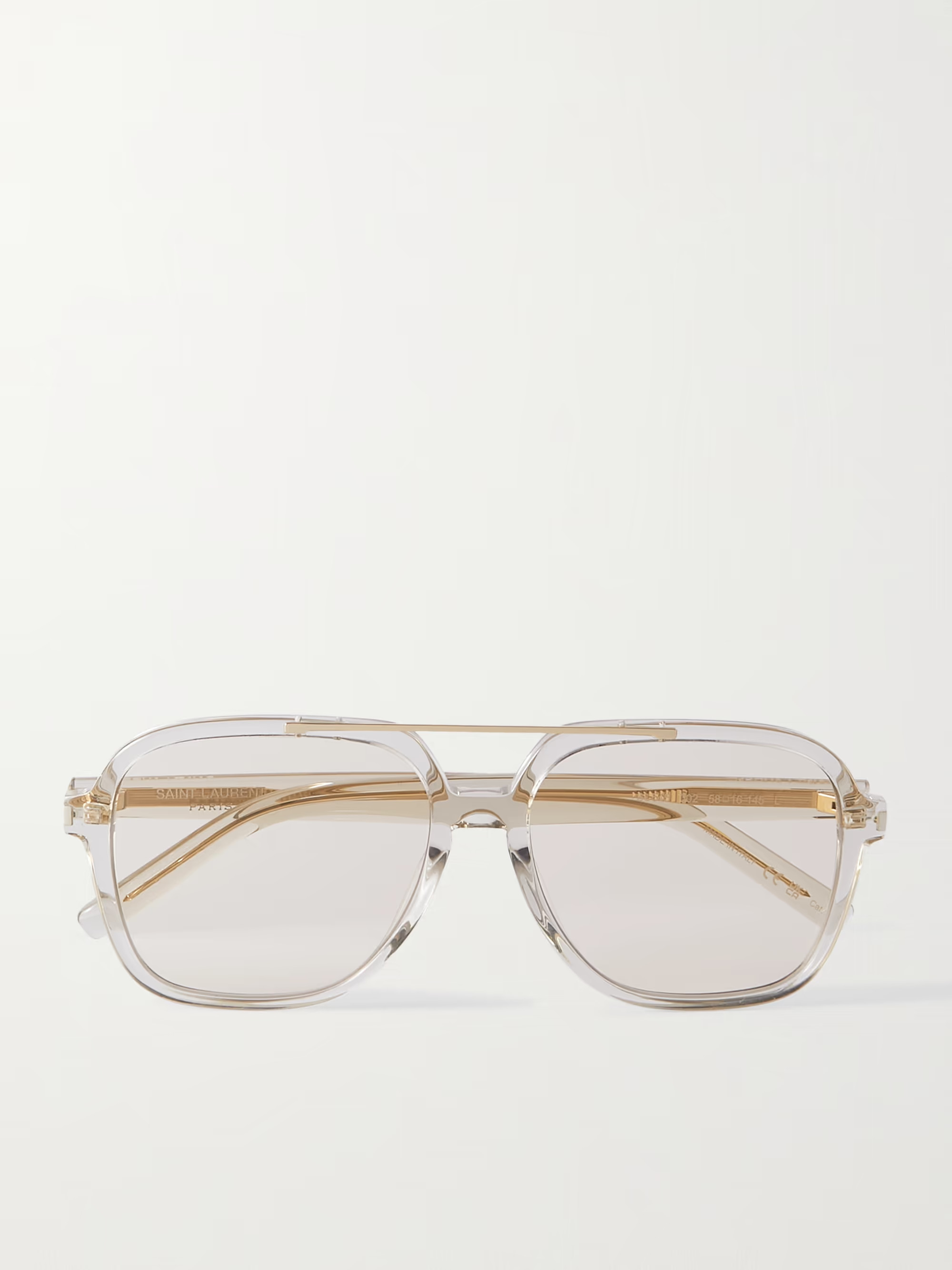 Aviator-style acetate sunglasses | NET-A-PORTER (US)