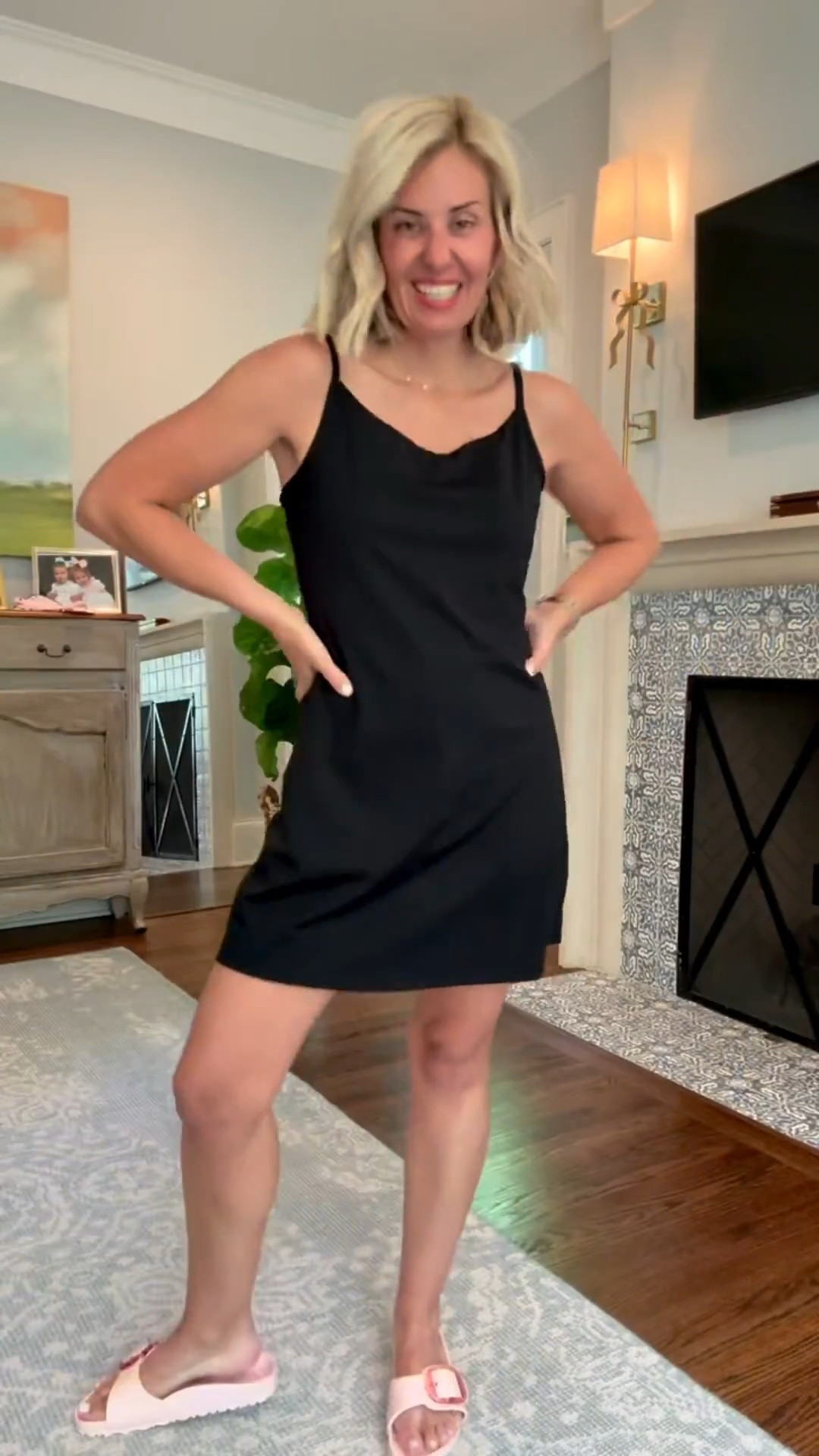 25% off with code BB25.  I always say….get up, get dressed & get ready for the day. Grab some color in your closet for an instant mood booster. Spanx is giving us life with these new colors in athleisure wear! ￼
Pleated Skort - small
Cropped Tank - small
Cropped Tee - small 
Sleeveless 1/2 Zip - xs
Leggings - 7/8 small
Cotton Skort - small
Cami Dress - small ￼

#LTKmomlife #LTKfitnessgoals #LTKmorningroutine