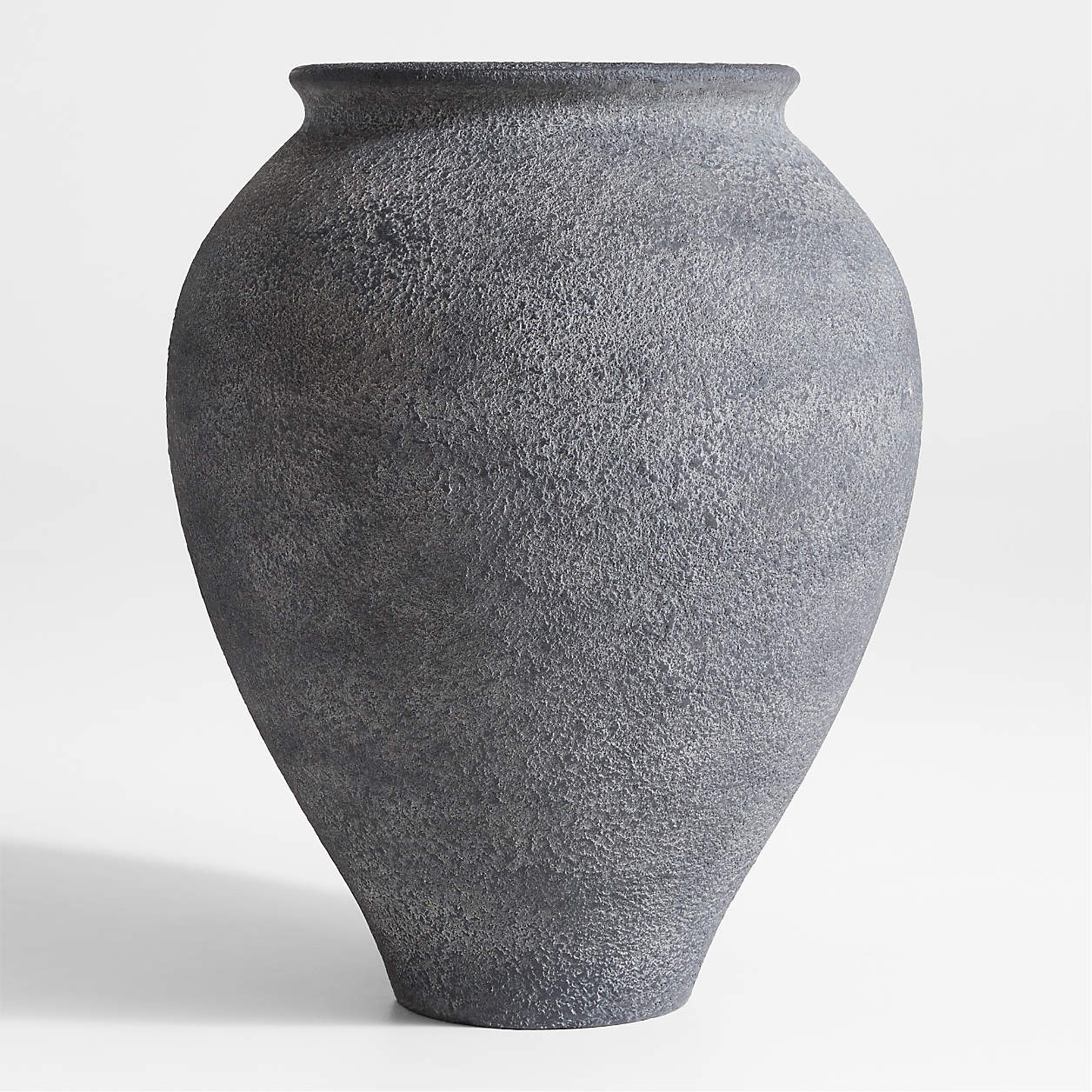 Ophelia 24" x 29.9" Black Tall Planter + Reviews | Crate & Barrel | Crate & Barrel