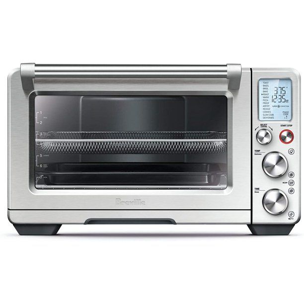 Breville BOV900BSS Smart Oven Air Convection and Air Fry Countertop Oven, Brushed Stainless Steel | Walmart (US)