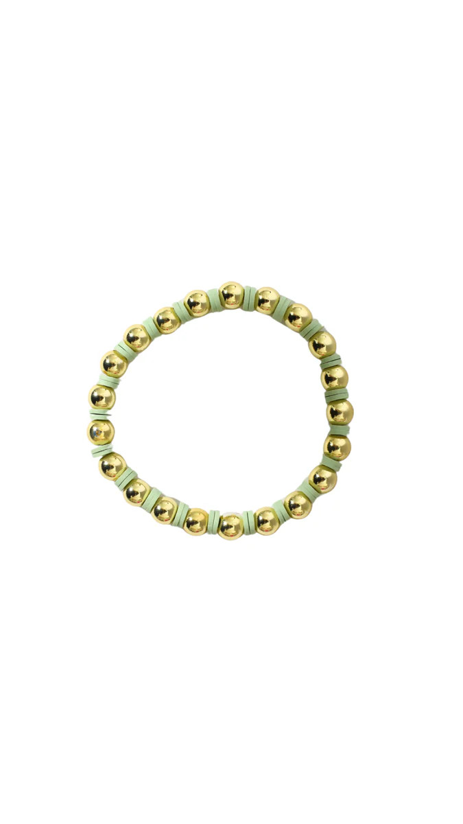 The Ava- Light Green | Cocos Beads and Co