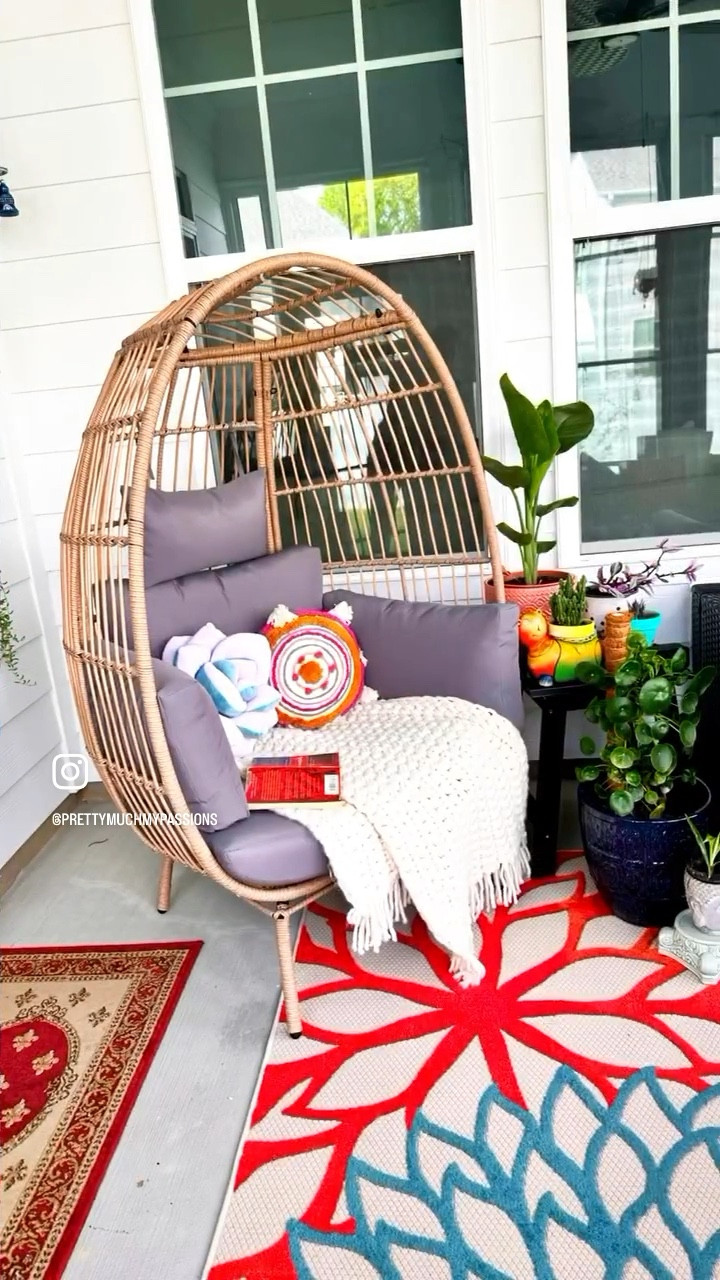 Outdoor egg chair

#LTKSpringSale #LTKsalealert #LTKhome