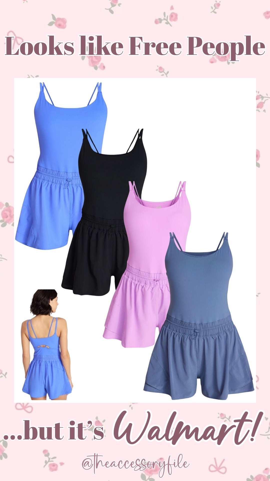 Cute new active romper - looks like free people!

Walmart finds, Walmart fashion, Walmart style, Walmart deals, the look for less, athleisurewear, active wear, athleisure, spring outfits, spring fashion 

#LTKSeasonal #LTKActive #LTKfitnessgoals