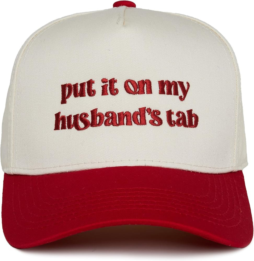 Funky Junque Vintage Canvas Snapback Hat - Adjustable 2 Tone Cap for Men Women - Put It On My, Co... | Amazon (US)