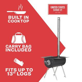 Caribou Steel Backpacker Camp Stove | The Home Depot