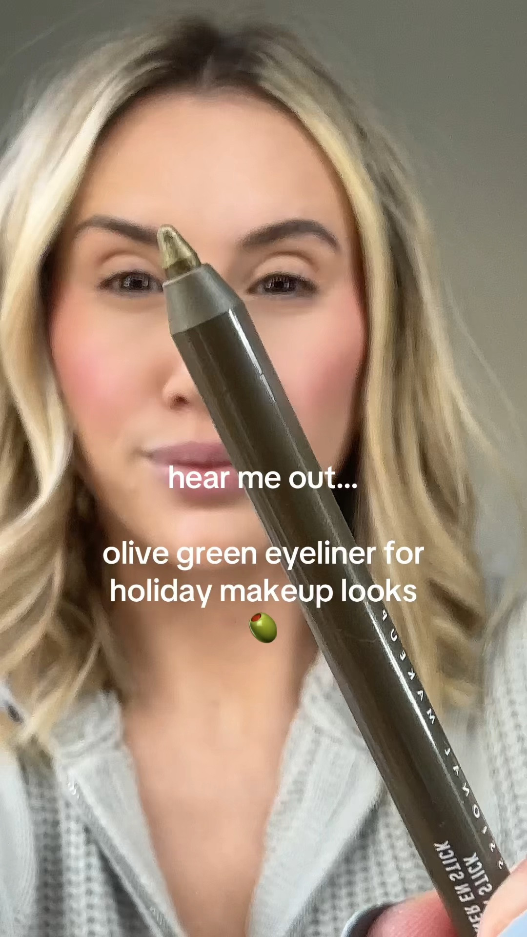 Olive green eyeliner looks are my new makeup obsession. Cant wait to use this for my holiday makeup looks. Available on Amazon 🫒

#Itkvideo #Itkholiday #Itkbeauty #eyeliner #makeup #makeuplooks #holidaymakeup nyx epic wear liner stick eyeliner pencil in all time Olive #greeneyeliner #greeneyeliner
#browneyemakeup
#hazeleyesmakeup

#LTKCyberWeek #LTKStyleTip #LTKBeauty