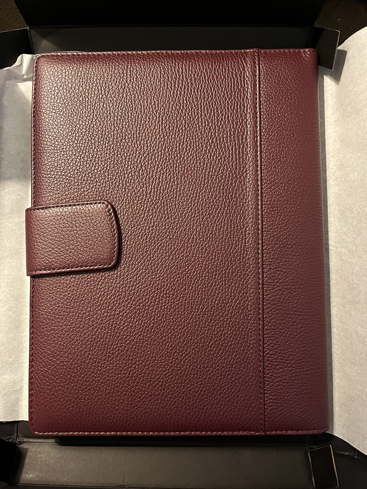 Maruse Italian Leather Executive Padfolio, Folder Organizer with Magnetic Closure and Writing Pad... | Amazon (US)