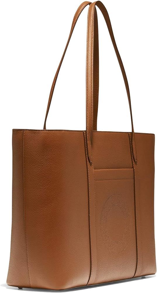 Cole Haan Leather Zip Top Tote | Amazon (US)