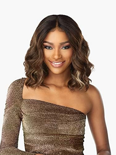 Sensationnel Synthetic HD Lace Front Wig - BUTTA UNIT 8 (1B Off Black) | Amazon (US)