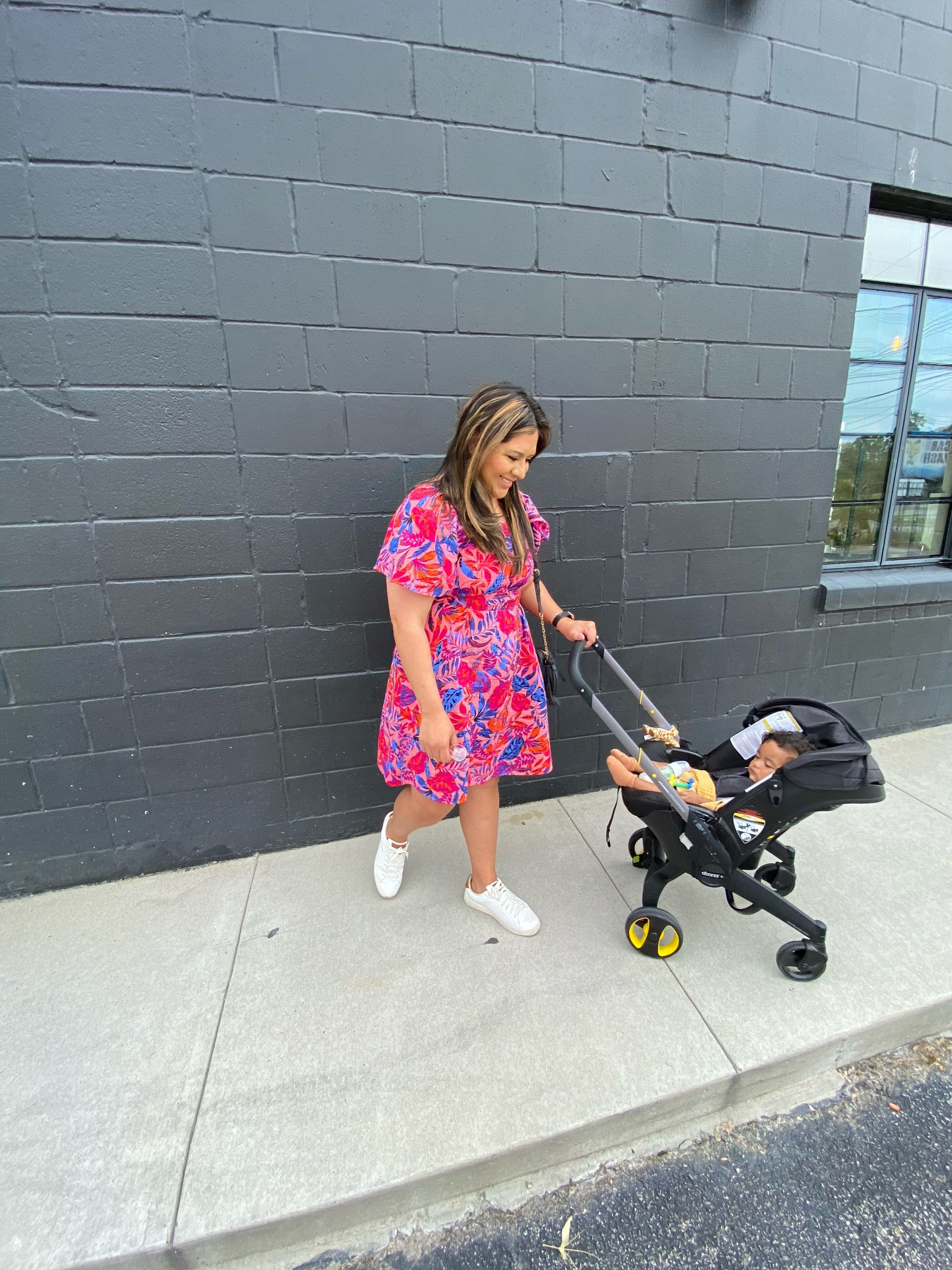 Nothing beats visiting my favorite coffee shops with my son and a good Walmart Summer Dress! 🌸☀️

#plussize #plussizedresses #midsize #summerdress 

#LTKunder50 #LTKcurves #LTKsalealert
