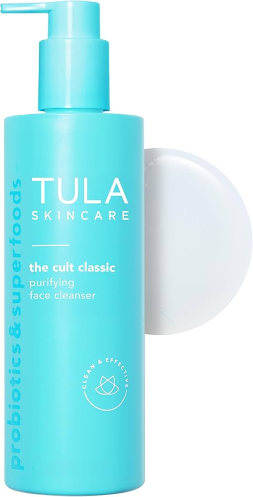 TULA Skin Care Cult Classic Purifying Face Cleanser - Gentle and Effective Face Wash, Makeup Remo... | Amazon (US)