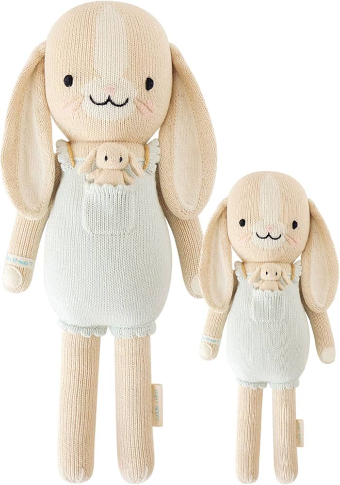 cuddle + kind Briar The Bunny Doll - Lovingly Handcrafted Dolls for Nursery Decor, Fair Trade Hei... | Amazon (US)