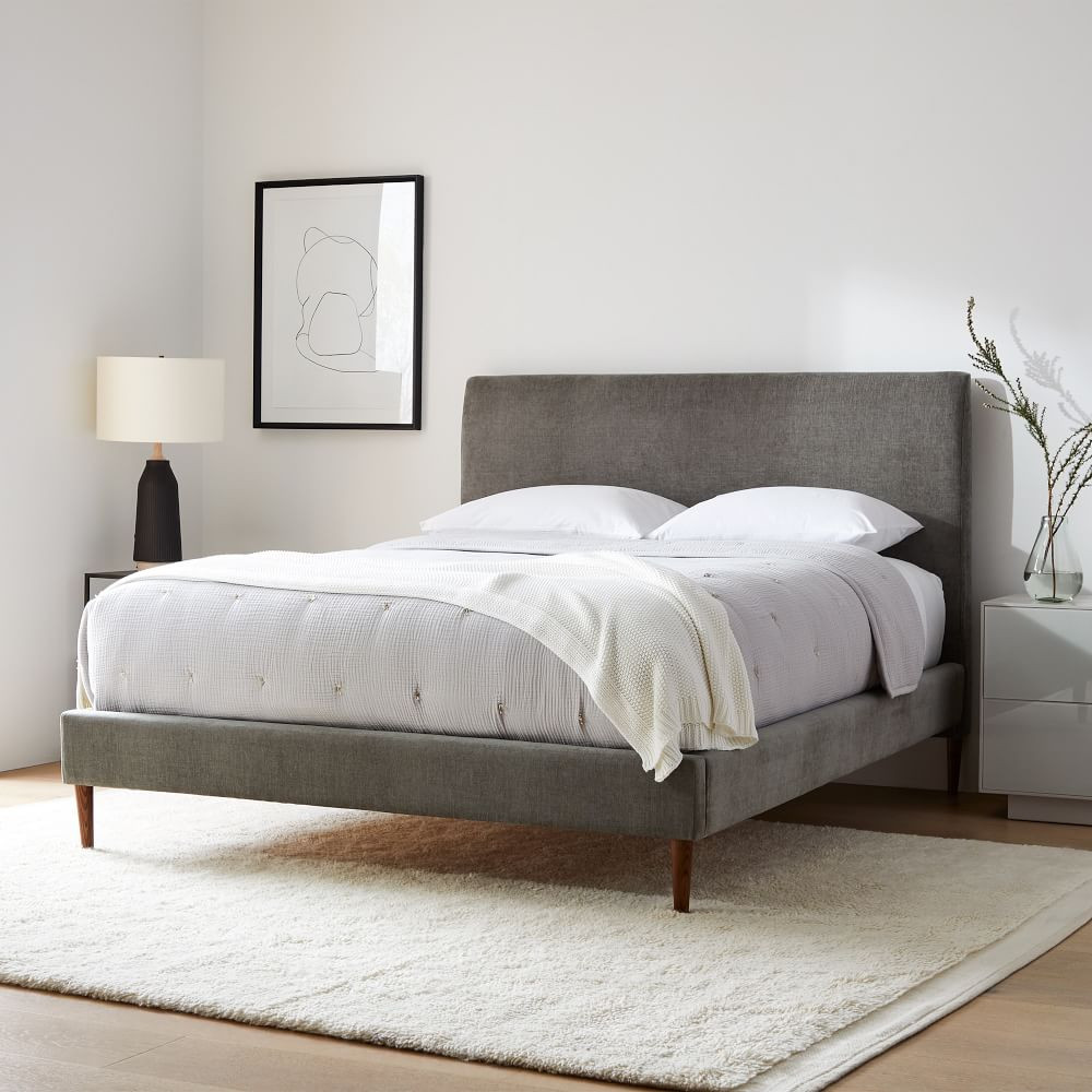 Andes Bed - Wood Legs | West Elm (US)
