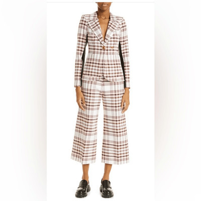 Smythe Plaid High Waist Culottes NWT  | eBay | eBay UK