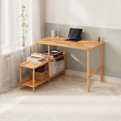 Corner Solid Wood Workstation for Small Spaces – Stylish & Functional | Wayfair North America