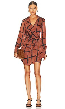 Sofia Tie Waist Dress
                    
                    JONATHAN SIMKHAI STANDARD | Revolve Clothing (Global)