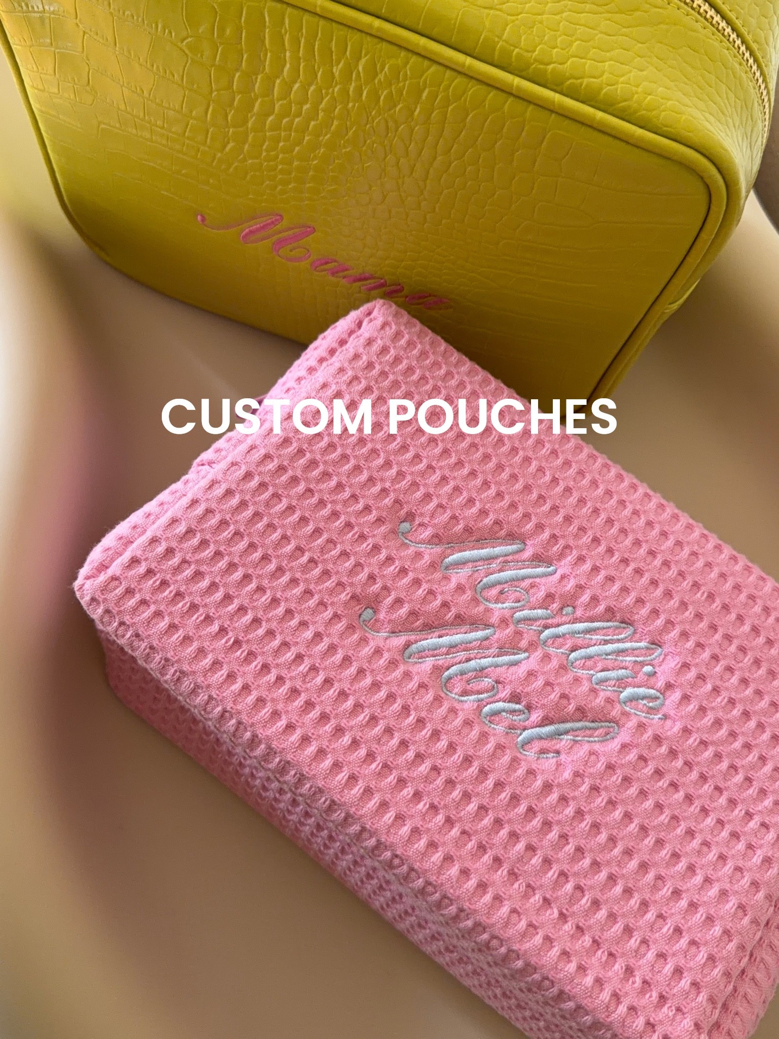 Obsessed with this brand and these pouches they’re so cute and high quality you can put any words in any color thread on them!! 

#pouches #pouch #bresheppard #momlife #organization

#LTKmomlife #LTKselfcare