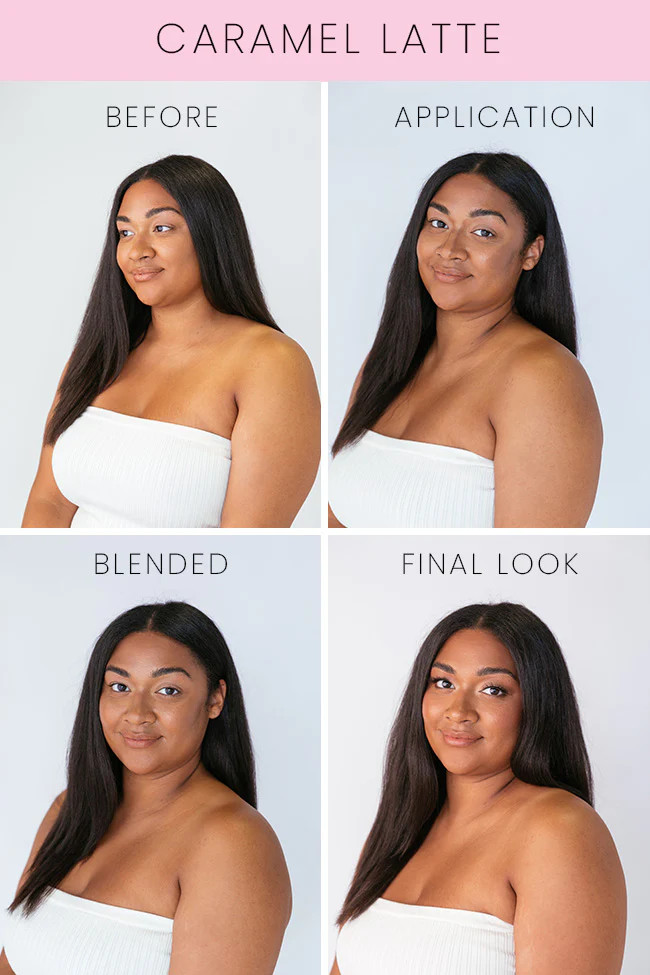 In Full Bloom Bronzer & Contour Stick - Caramel Latte | Pink Lily
