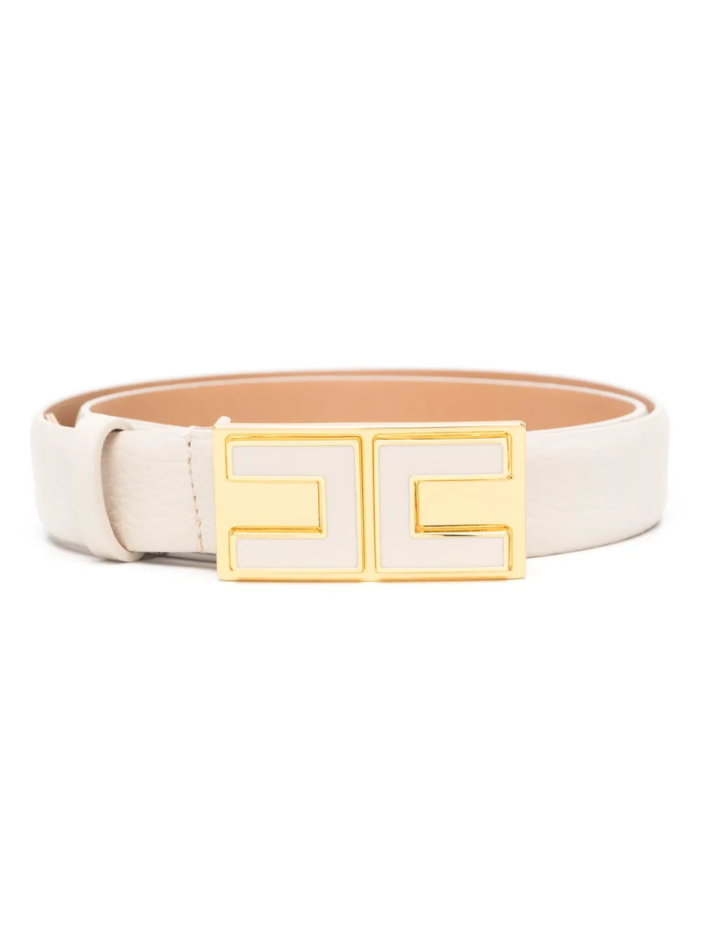 Elisabetta Franchi logo-buckle Belt | Neutrals | FARFETCH | Farfetch Global