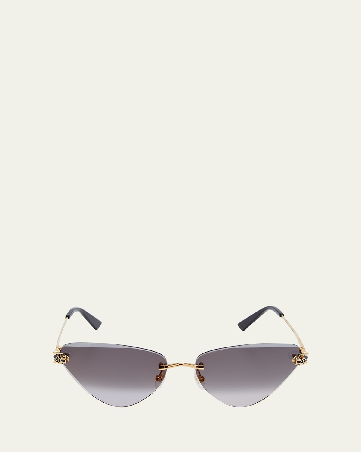 Panther Metal Cat-Eye Sunglasses | Bergdorf Goodman