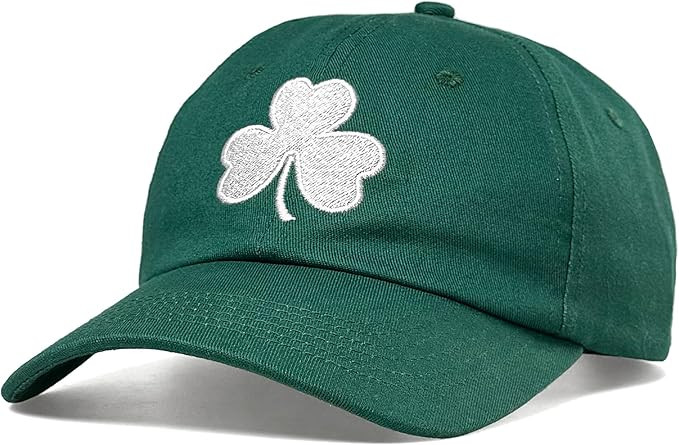 St Patricks Day hat Green Baseball Cap Shamrock Embroidered for man Women Funny | Amazon (US)