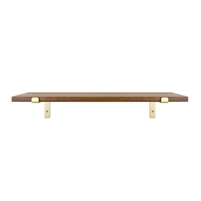 Wood Wall Shelf with Reversed L Bracket - Threshold™ | Target