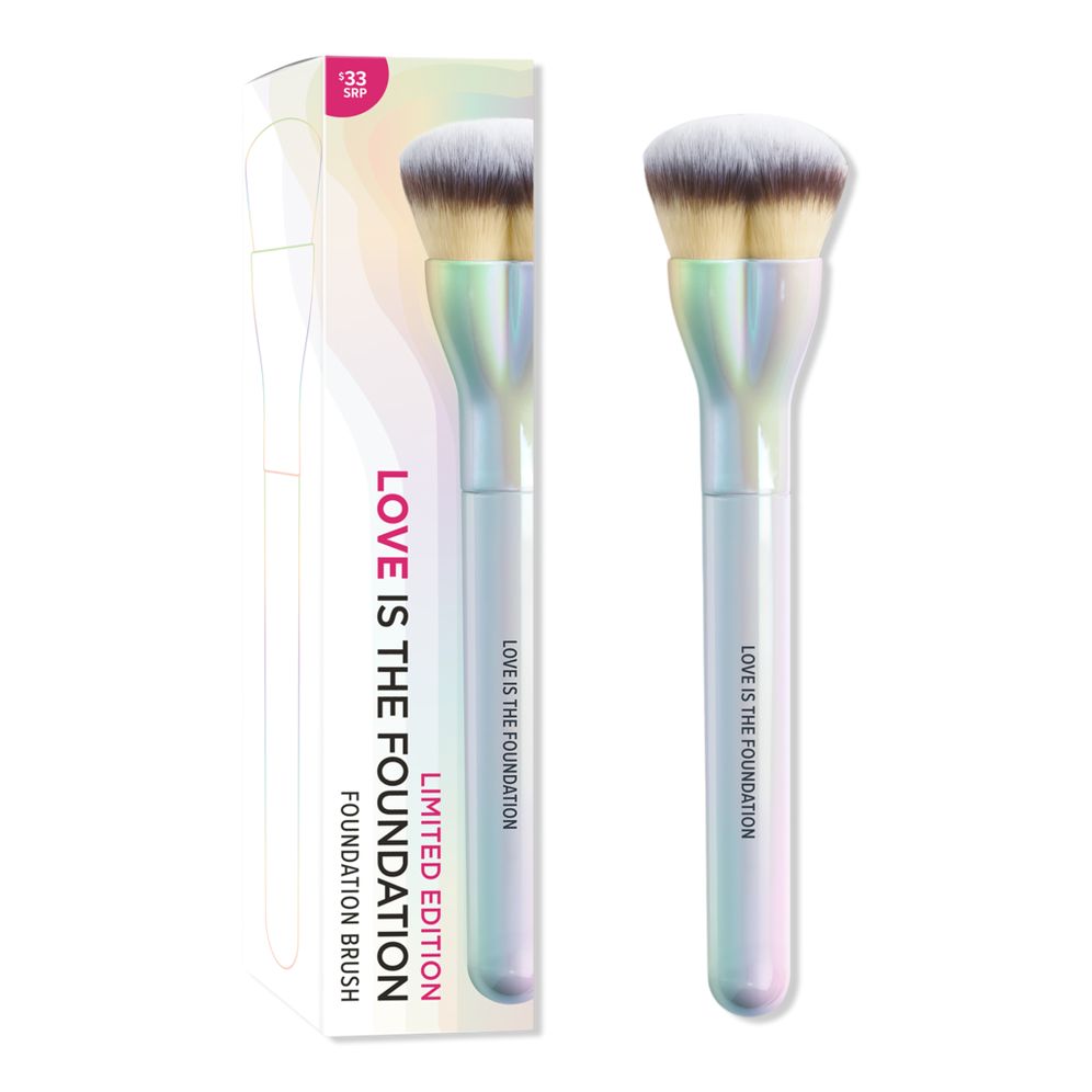 Limited Edition Holographic Love is the Foundation Brush | Ulta